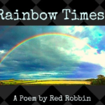 rainbow times, how to write a poem, find an editor