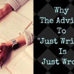 just write, writing tips,