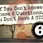 6 questions, story, writing tips for authors