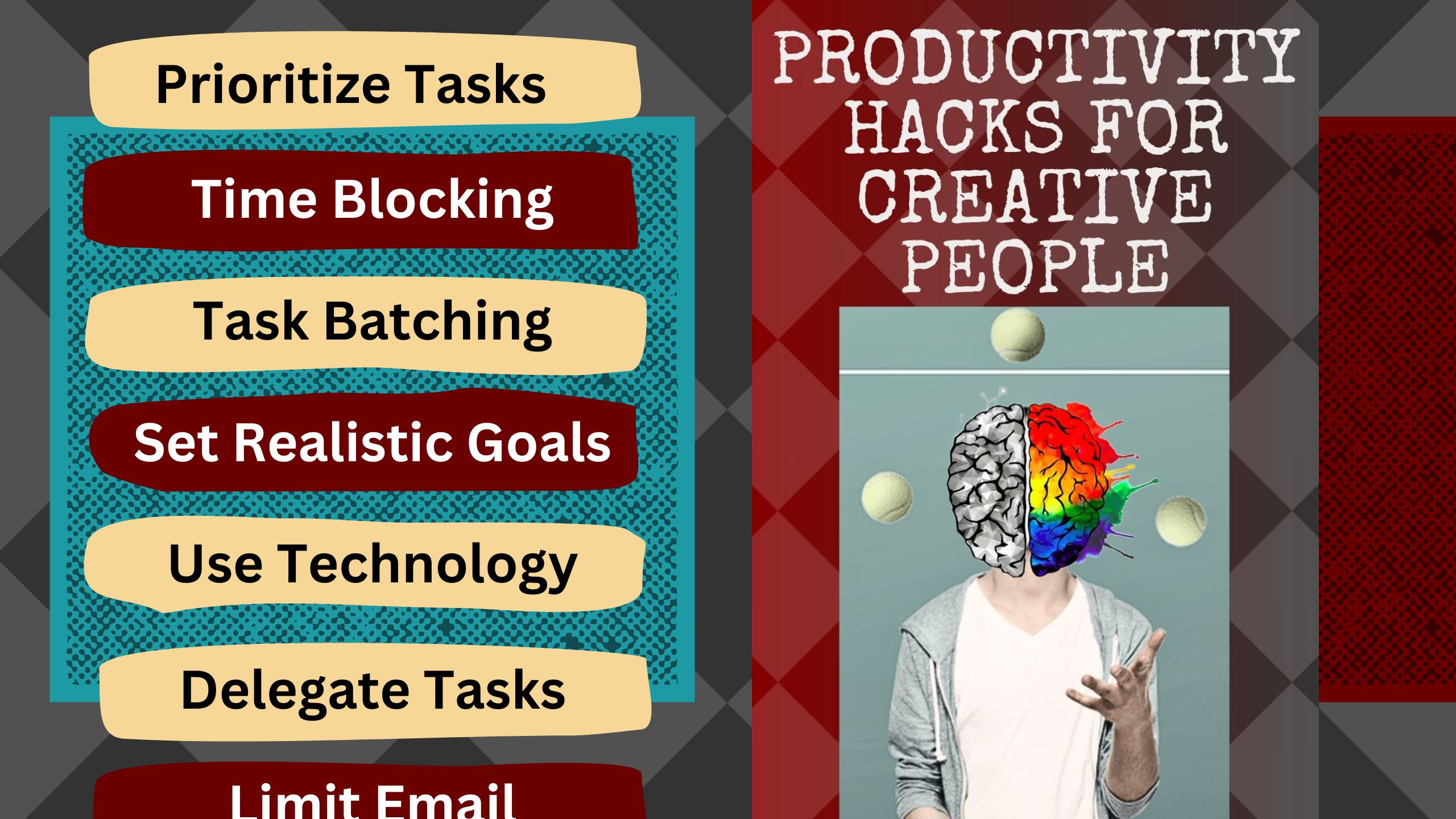 productivity hacks, organization for creatives, creative warrior