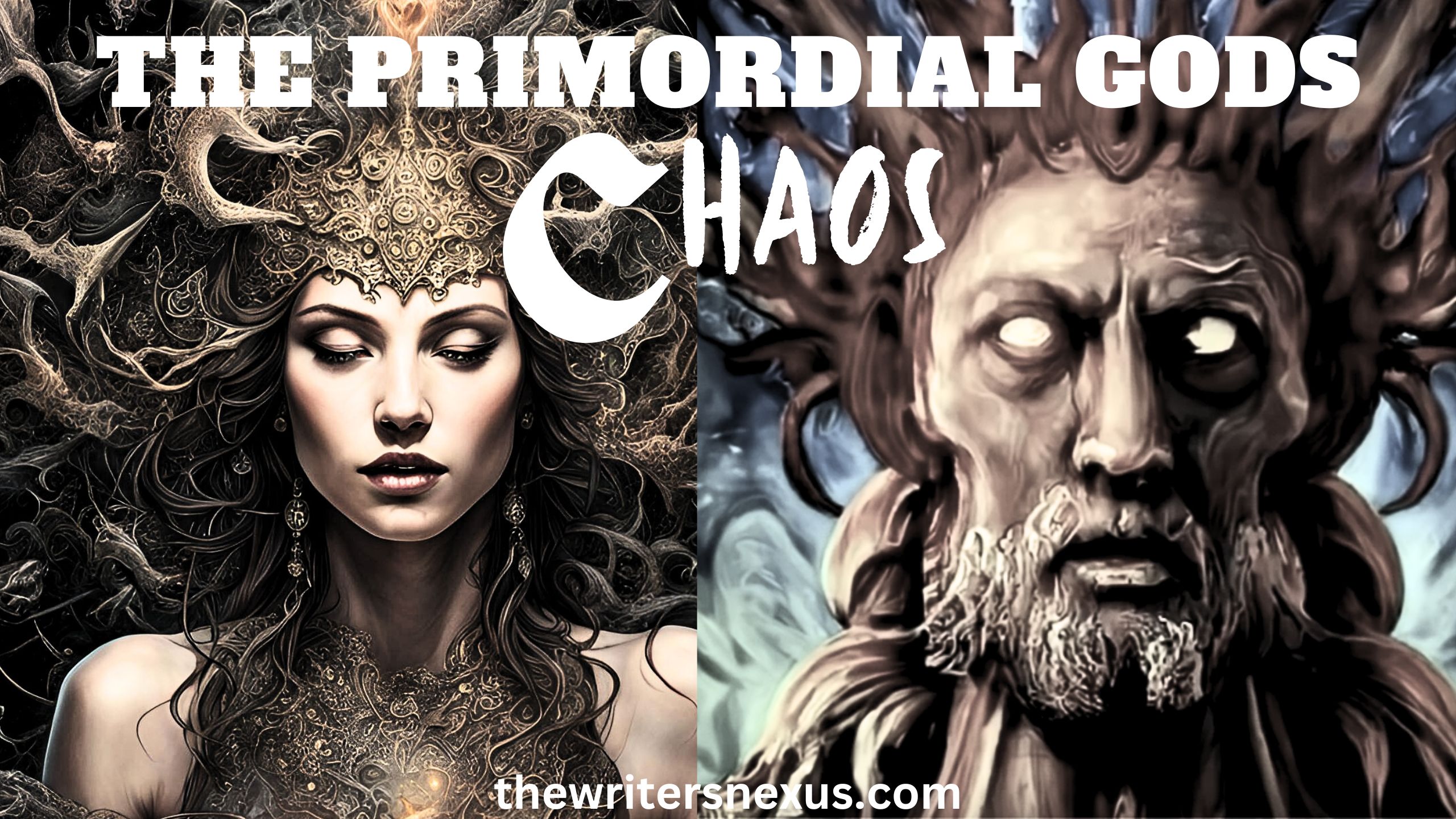 primordial gods, goddesses of greek mythology, chaos